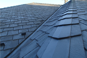 クボタ（現ケイミュー株式会社）のスレート屋根材「アーバニー」を使用した屋根