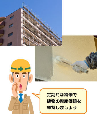 定期的なメンテナンスで価値を維持しているマンション